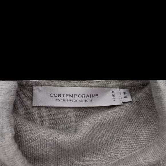 Contemoraine Cowl Neck Maxi Sweater Dress.  Ladies size am - Picture 8 of 8